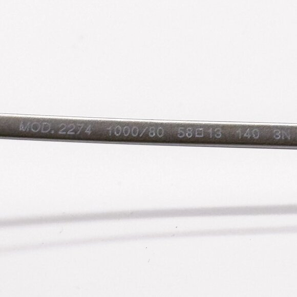 NEW VERSACE VE2274 1000/80 WOMEN SUNGLASSES MOD 2274 1000/80 BLUE VE2274 100080 - Picture 7 of 9